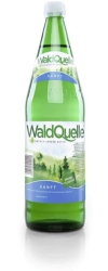 WALDQUELLE sanft 1L MW Glas