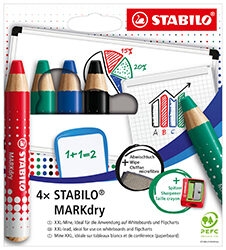 STABILO MARKdry 4er