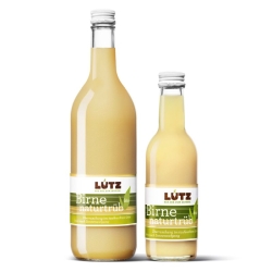 Bio Lutz Birnensaft naturtrüb 0,25l 24 Flaschen