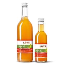Bio Lutz Apfelsaft naturtrüb 0,25l 24 Flaschen