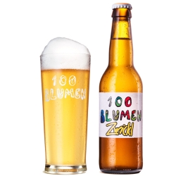 100 Blumen Zwickl, 0,33l 24 Flaschen