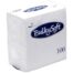 BLUKY SOFT Servietten weiß 33x33 1lagig 100 Stück