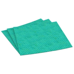 CLEAN AND CLEVER Schwammtuch klein grün 10Stück 20x18cm