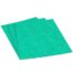 CLEAN AND CLEVER Schwammtuch klein grün 10Stück 31,5x25,7cm