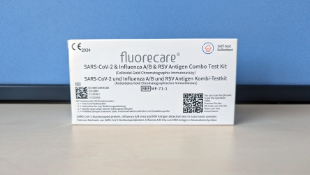 Fluorecare 4in1-Laien-Antigentest COVID-19+Influenza A/B+RSV, 10 Stk.